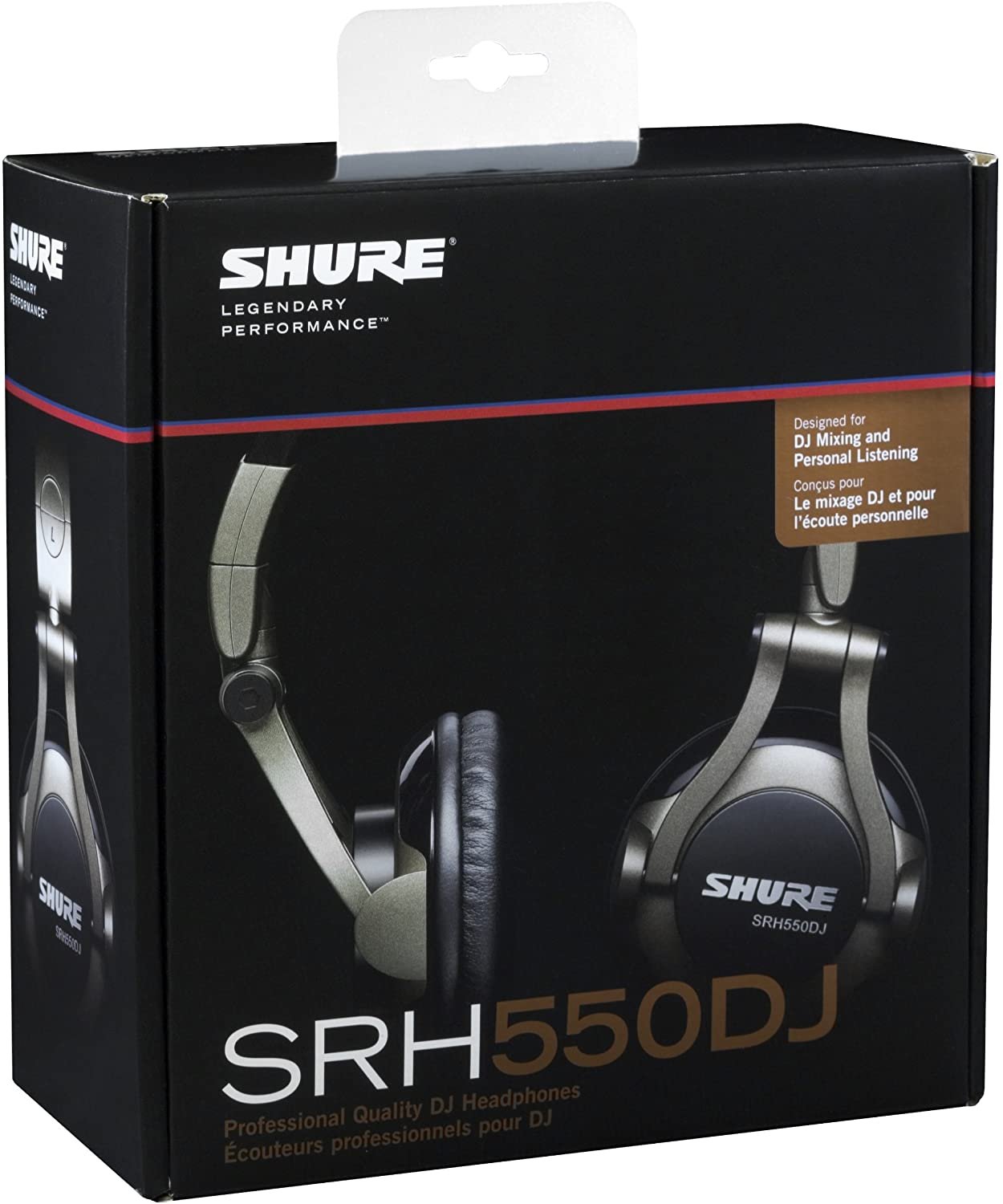 Shure SRH550DJ Headphones, DJ Grey - Image 3