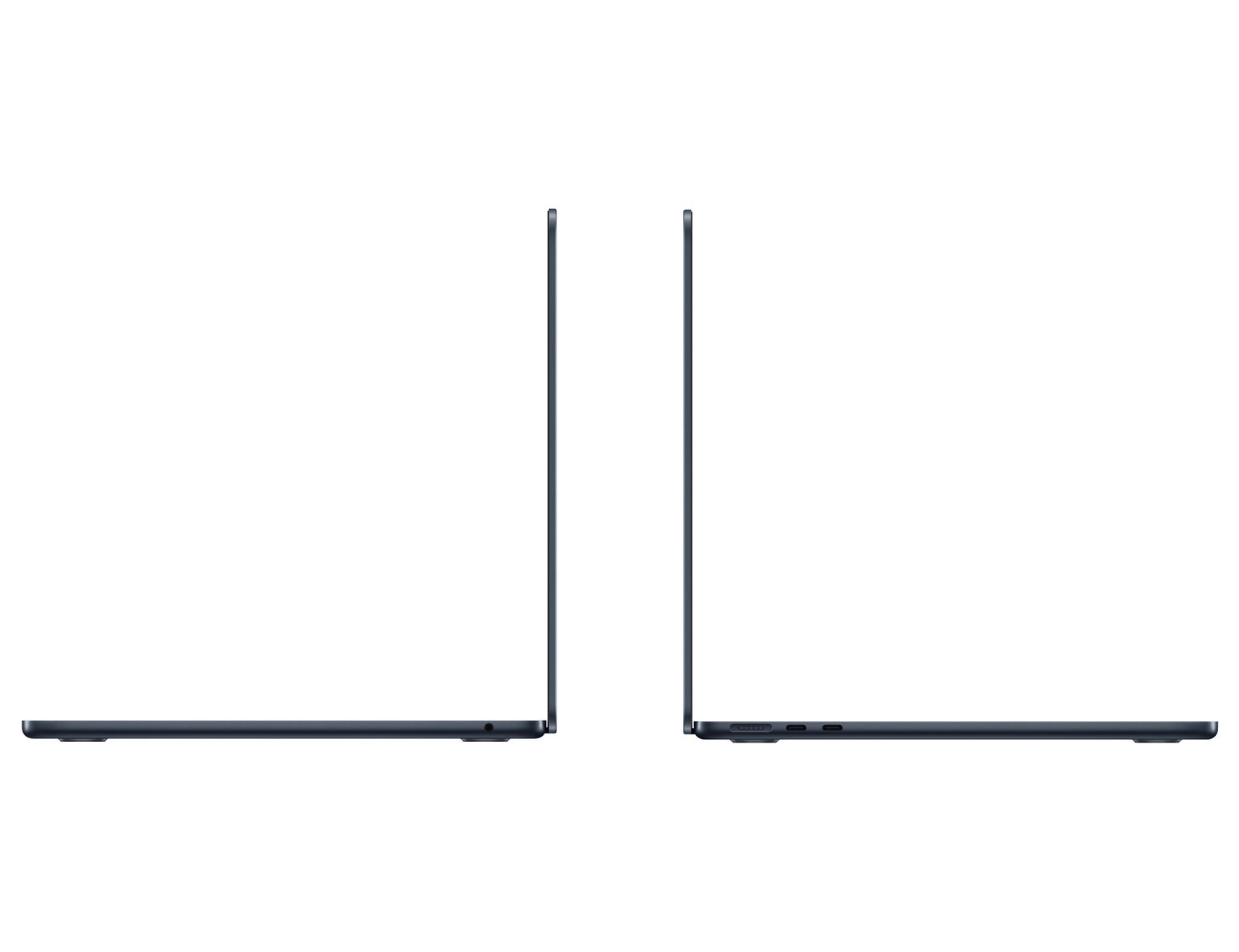 Apple MacBook Air Midnight, 13.6 ", IPS, 2560 x 1664, Apple M2, 8 GB, SSD 256 GB, Apple M2 8-core GPU, Without ODD, macOS, 802.11ax, Bluetooth version 5.0, Keyboard language Russian, Keyboard backlit, Warranty 12 month(s), Battery warranty 12 month(s), Liquid Retina display - Image 3