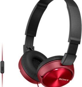 Sony MDR-ZX310APR headphones Stereo Headset, Red Sony