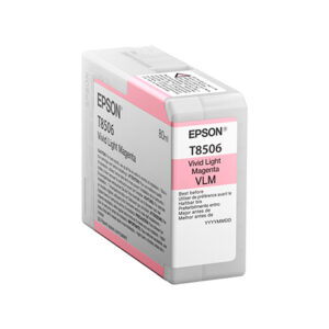 Epson T8506 Ink Cartridge, Light Magenta