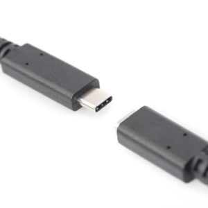 Digitus USB Type-C Extension Cable AK-300210-020-S USB Male 2.0 (Type C), USB Female...