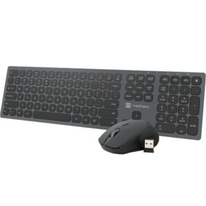 Natec Keyboard, US Layout, Wireless + Mouse, Octopus, 2in1 Bundle