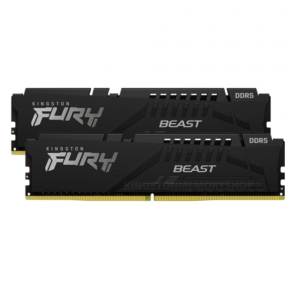Kingston Fury Beast 32 Kit (16GBx2) GB, DDR5, 5200 MHz, PC/server, Registered No,...