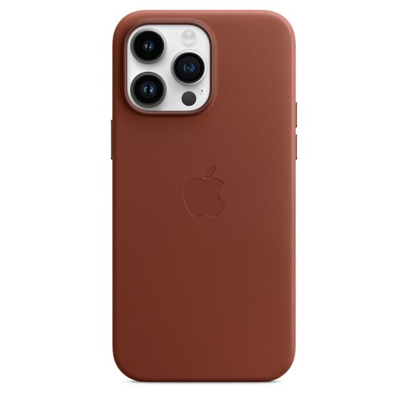 Apple iPhone 14 Pro Max Leather Case with MagSafe Umber - Image 3