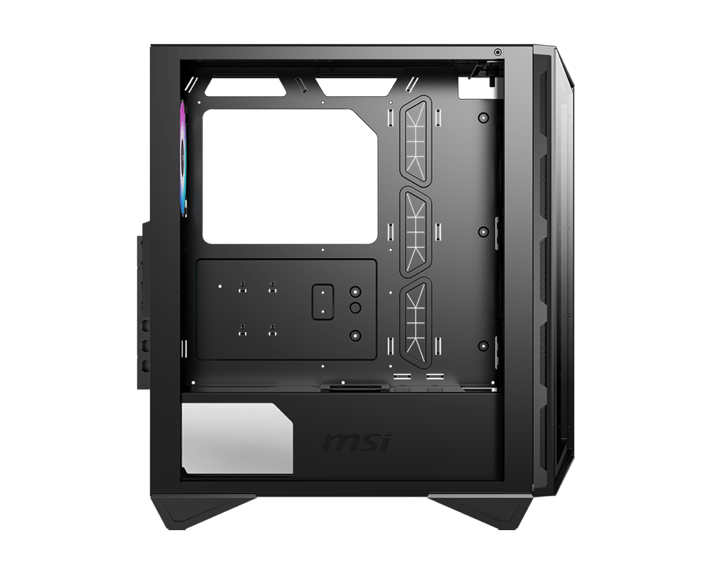 MSI MPG GUNGNIR 110R PC Case, Mid-Tower, USB 3.2, Black - Image 4