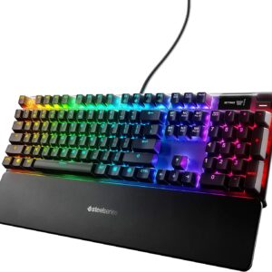 SteelSeries Apex 7 Gaming Keyboard, US Layout, Wired, Brown Switch