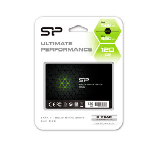 Silicon Power S56 120 GB, SSD form factor 2.5″, SSD interface SATA, Write speed...