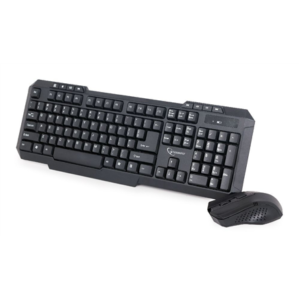 Gembird Desktop Set KBS-WM-02 Keyboard and Mouse Set, Wireless, Mouse included, US,...