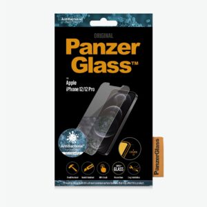 PanzerGlass Apple, For iPhone 12/12 Pro, Glass, Transparent, Clear Screen Protector,...