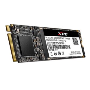 ADATA XPG SX6000 Pro PCIe Gen3x4 256 GB, SSD interface M.2 NVME, Write speed 1200...