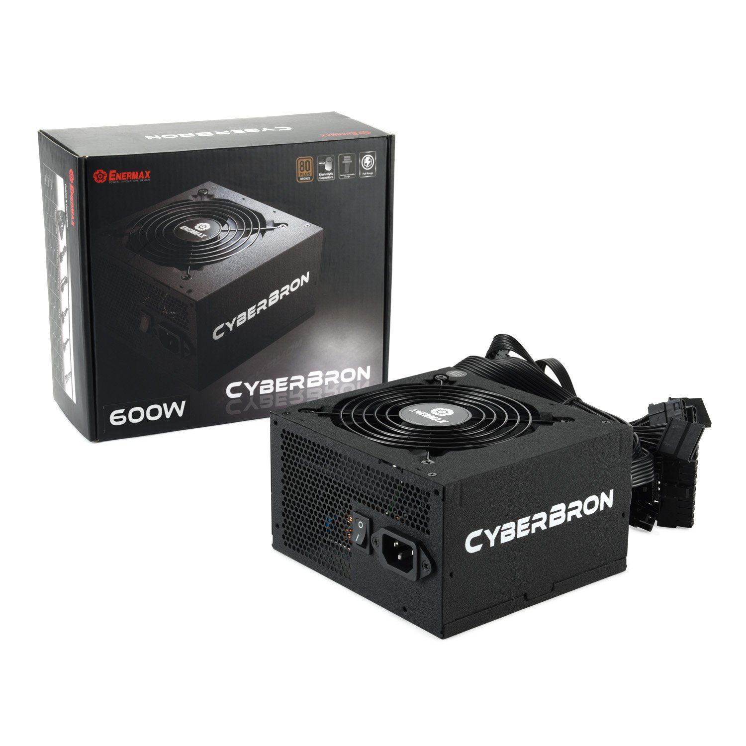 Enermax CYBERBRON 600W PSU, 80 Plus Bronze - Image 5
