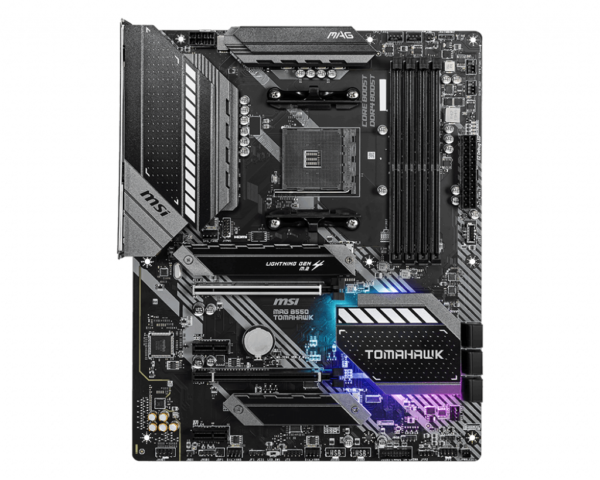 MSI MAG B550 TOMAHAWK Processor family AMD, Processor socket AM4, DDR4, Memory slots 4, Chipset AMD B, ATX - Image 2