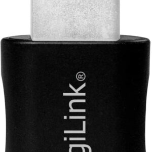 Logilink UA0299 USB 2.0 Adapter Black,  Audio, USB-A/M to 3.5mm 4-Pin/F