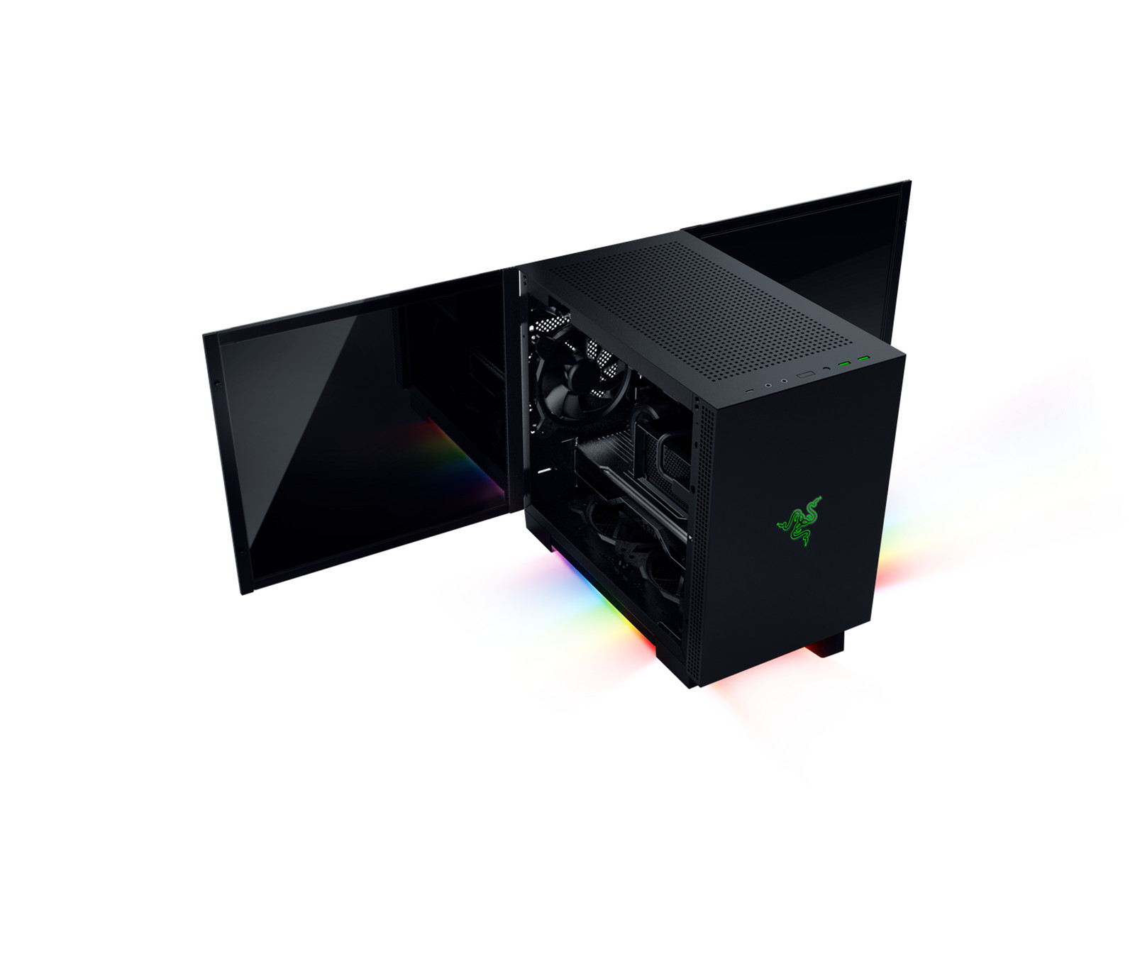 Razer Gaming Chassis Tomahawk Mini-ITX with Razer Chroma RGB Side window, Black, Mini-ITX, Mini-ITX, Mini-DTX - Image 3