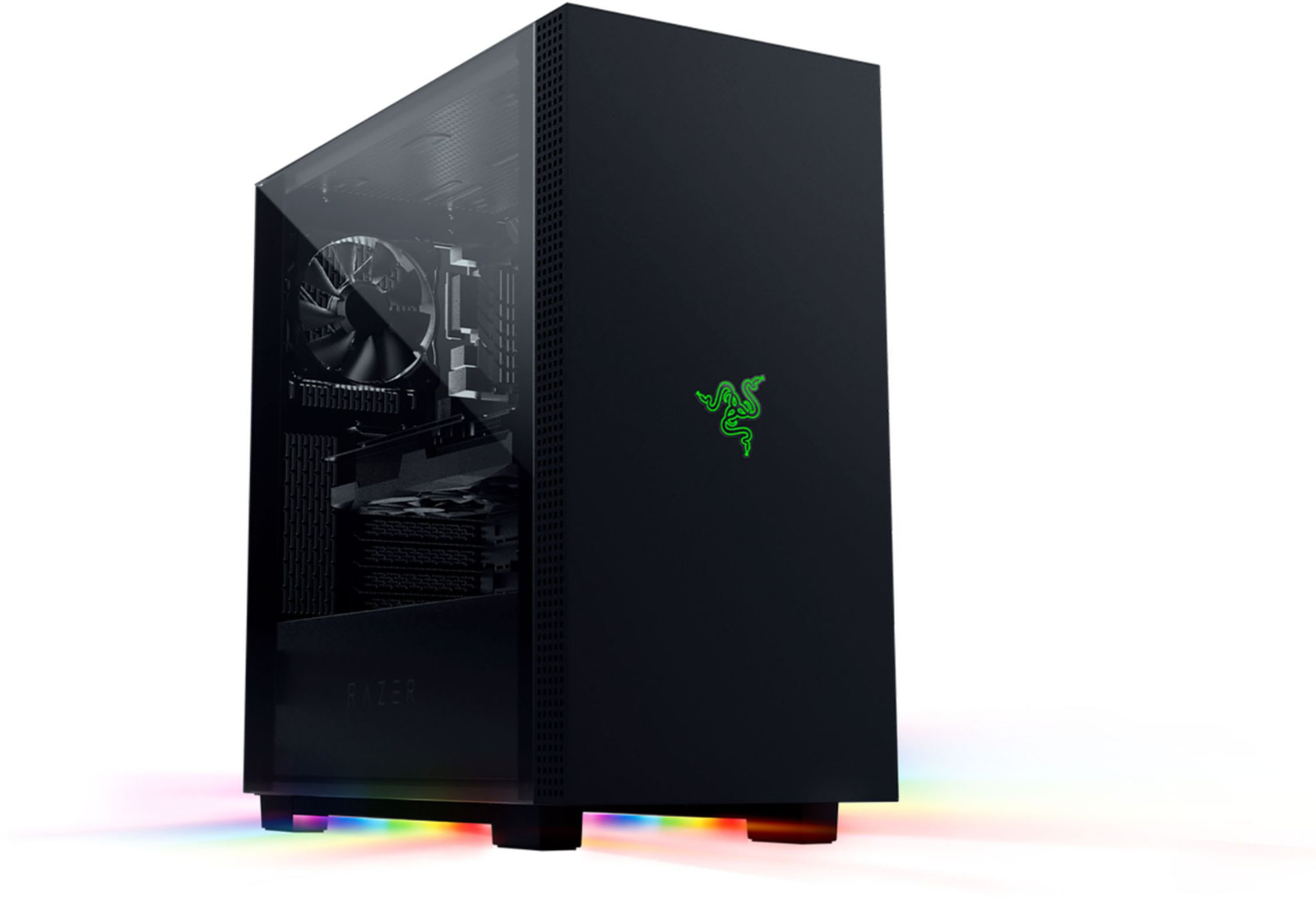 Razer Gaming Chassis Tomahawk ATX with Razer Chroma RGB Side window, Black, Mid-Tower, E-ATX; ATX; Micro-ATX; Mini-ITX