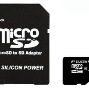 Silicon Power 16 GB, MicroSDHC, Flash memory class 10, SD adapter