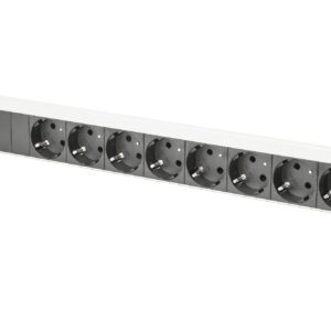 Digitus Aluminum outlet strip with pre-fuse DN-95410	 Sockets quantity 8, 250 Vac,...