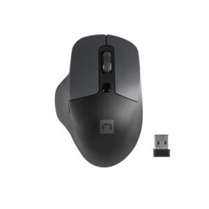 Natec Mouse, BlackBird 2, Silent, Wireless, 1600 DPI, Optical, Black