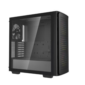 Deepcool MID TOWER CASE CK560 Side window, Black, Mid-Tower, Power supply included...