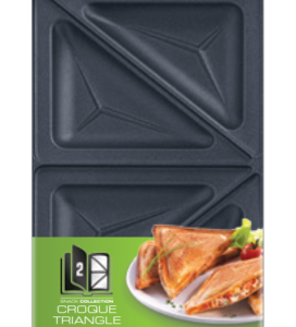 TEFAL Triangle toasted sandwich set for Snack Collection XA800212 Dimensions (W x...