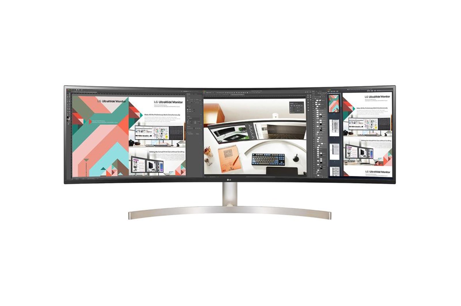 LG UltraWide Curved LED Monitor 49WL95C-WE 49 ", IPS, UW-DQHD, 5120 x 1440 pixels, 32:9, 5 ms, 350 cd/m², White