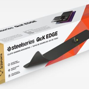 SteelSeries Gaming Mouse Pad, QcK Edge XL, Black
