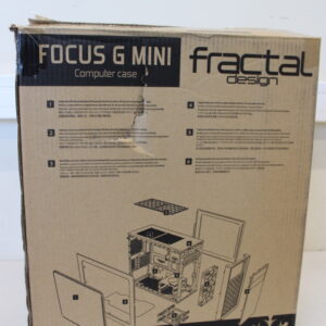 SALE OUT. Fractal Design Focus Mini Black Window Fractal Design Focus G Mini Black...