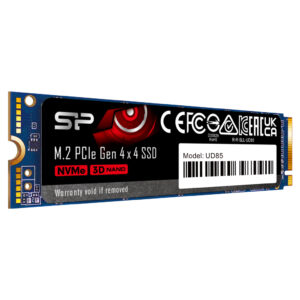 Silicon Power SSD UD85  250 GB, SSD form factor M.2 2280, SSD interface PCIe Gen4x4,...