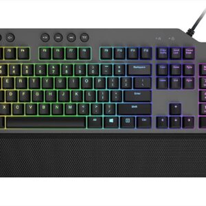 Lenovo Legion K500 RGB Mechanical Gaming Keyboard, Wired, US, Iron grey top cover...