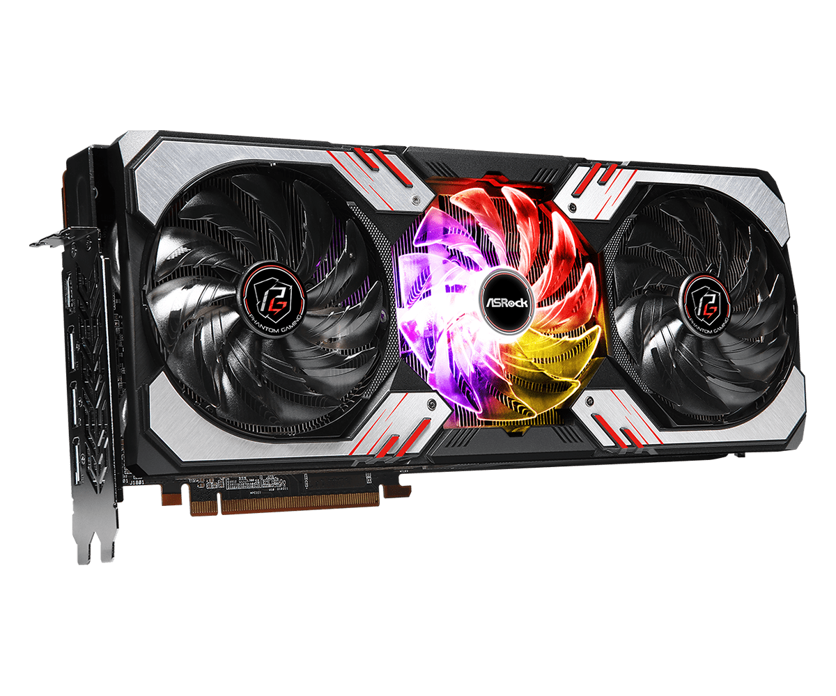 ASRock RX6800XT PGD 16GO AMD, 16 GB, Radeon RX 6800 XT, GDDR6, PCI Express 4.0 x16, HDMI ports quantity 1, Memory clock speed 16000 MHz - Image 2