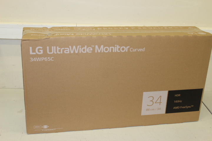 34'' Curved UltraWide Monitor, 34WP65C-B
