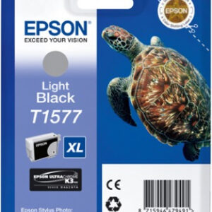 Epson T1577 Ink Cartridge, Black