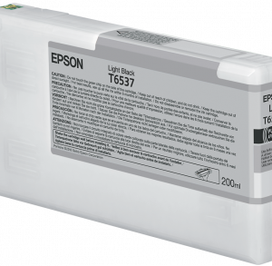 Epson T6537 Ink Cartridge, Light Black