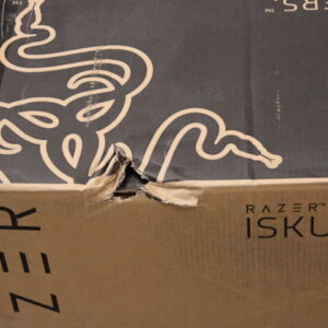 SALE OUT. Razer Iskur Gaming Chair with Lumbar Support, Black/Green, DAMAGED PACKAGING...