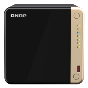 QNAP TS-464-8G 4-Bay desktop NAS, Intel® Celeron® N5105/N5095 quad-core, 8 GB onboard...