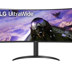 LG Curved UltraWide Monitor 34WP65CP-B  34 “, VA, QHD, 3440 x 1440, 21:9, 5...
