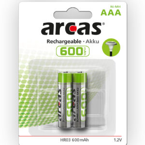 ARCAS NI-MH R03 MICRO AAA 600mA BP2 Arcas