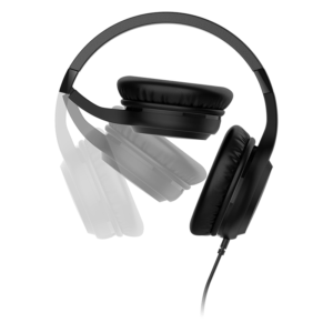 Motorola Headphones Moto XT120 Built-in microphone, Over-Ear, 3.5 mm plug, Black