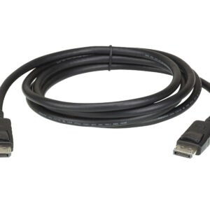 Aten DisplayPort rev.1.2 Cable 2L-7D03DP Black, DP to DP, 3 m