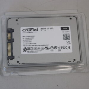 SALE OUT. Crucial MX500 SSD 250GB 2.5″ Crucial MX500 DAMAGED PACKAGING, 250...
