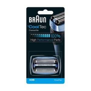 Braun CoolTec Combi Pack Cassette replacement head 40B Blue, Number of shaver heads/blades...