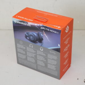 SALE OUT. SteelSeries Arctis Nova 1 Gaming Headset, Over-Ear, Wired, Black SteelSeries...