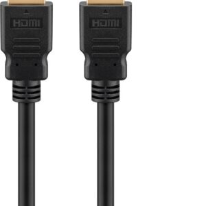 Goobay 60611 High Speed HDMI Cable with Ethernet 2m, black