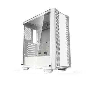 Deepcool MID TOWER CASE  CC560 WH Limited Side window, White, Mid-Tower, Power supply...