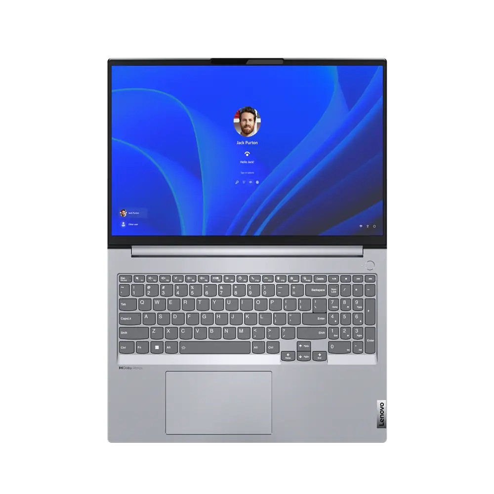 Lenovo ThinkBook 16-IAP Gen 4+ 16 WUXGA i7-1255U/16GB/512GB/Intel Iris Xe/WIN11 Pro/ENG Backlit kbd/Grey/FP/1Y Warranty - Image 9