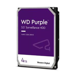 Western Digital Purple Surveillance, 4 TB, 3.5″, HDD