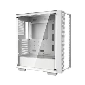 Deepcool MID TOWER CASE  CC560 WH Limited Side window, White, Mid-Tower, Power supply...