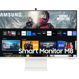 Samsung LS32CM801UUXDU 32″ Flat VA Smart Monitor M801 with Integrated Apps...