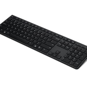 Lenovo Professional Wireless Rechargeable Keyboard 4Y41K04074 Lithuanian, Scissors...