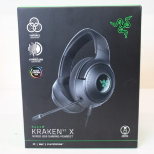 SALE OUT. Razer Kraken V3 X USB Gaming Headset, Over-Ear, Wired, Microphone, Black...